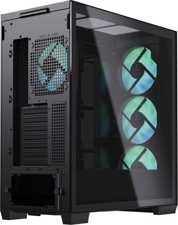 Куќиште за компјутер Apnx C1 ARGB, Midi Tower