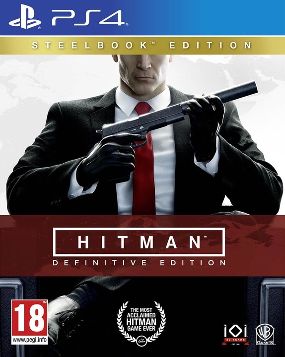 Video lojë Hitman Definitive Edition - Steelbook Edition (PS4)