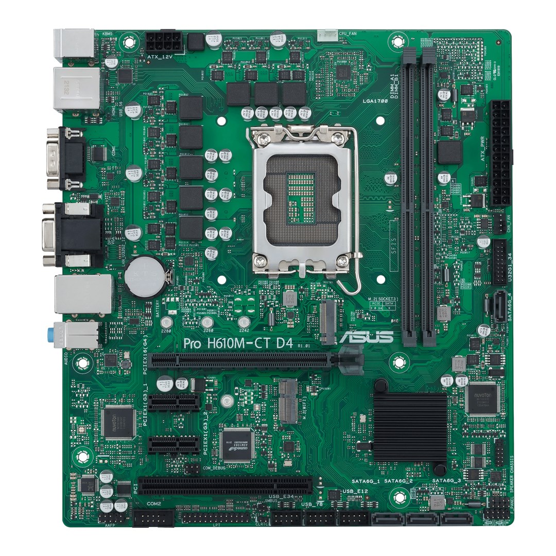 Матична плоча ASUS PRO H610M-C D4-CSM Intel H610 LGA 1700 micro ATX