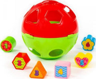 Lodër për fëmijë Polesie KULA SORTER 15X15X18 WADER P WB, e kuqe / gjelbër Lodër për fëmijë Polesie KULA SORTER 15X15X18 WADER P WB, e kuqe / gjelbër