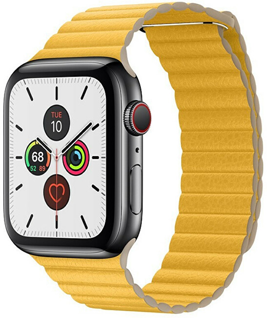 Rrip për orë të mençur 4wrist Apple Watch 38/40/41 mm, i verdhë