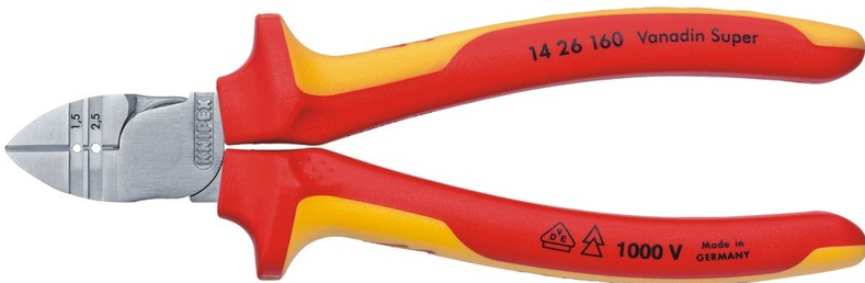 Dana për kabllo elektrike Knipex, 160 mm