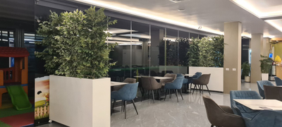 Lule artificiale Verde Decor Ficus Variegate Tree, 125cm
