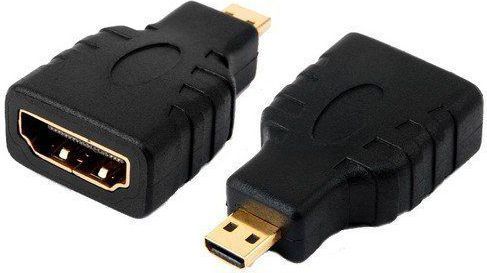 Përshtatës AV Equip HDMI Micro - HDMI i zi (118915) Përshtatës AV Equip HDMI Micro - HDMI i zi (118915)