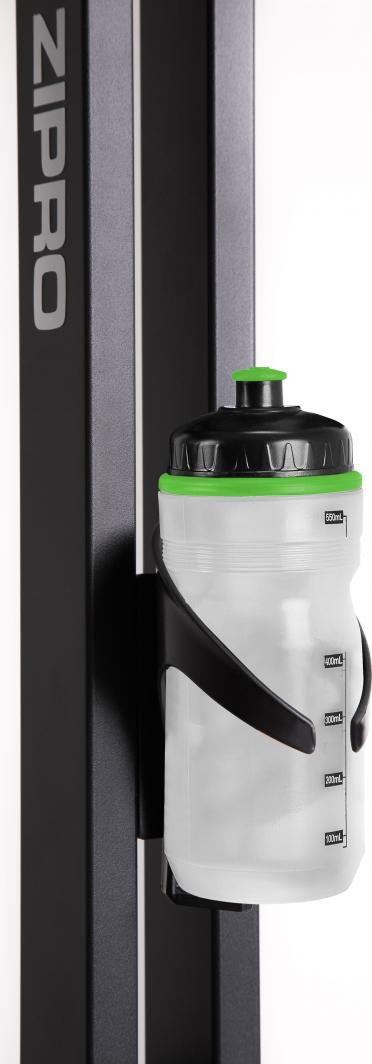 Biçikletë magnetike eliptike Zipro Climber, e zezë