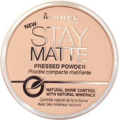 Pudër për fytyrë Rimmel Stay Matte, nr. 002, 14g