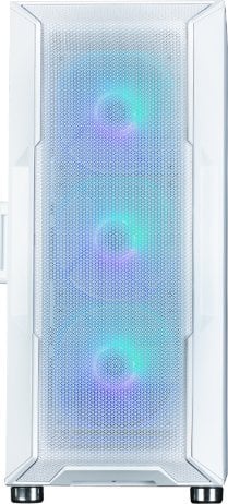 Куќиште за компјутер Zalman I3 Neo ARGB, бело, Midi Tower