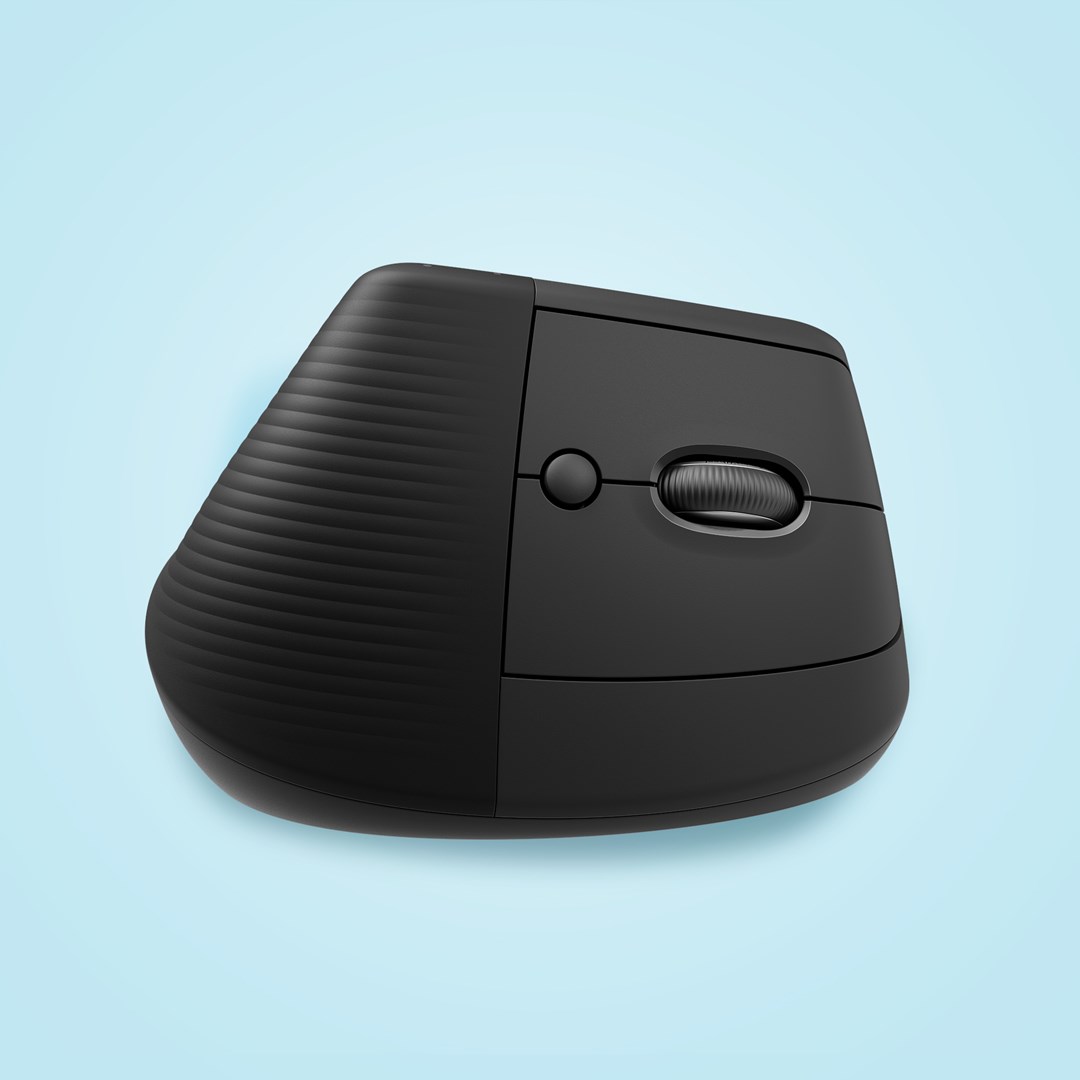 Maus Logitech Lift, RF Wireless + Bluetooth, ergonomik, i hirtë