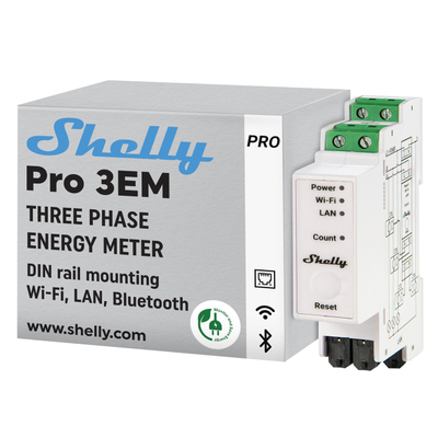 Matës i energjisë Shelly Pro 3EM-400A