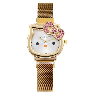 Orë dore për fëmijë Hello Kitty OFHKA, e artë