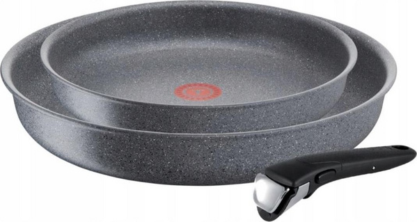 Set tiganësh fërgimi Tefal (L6829002) 2 copë, të hirta
