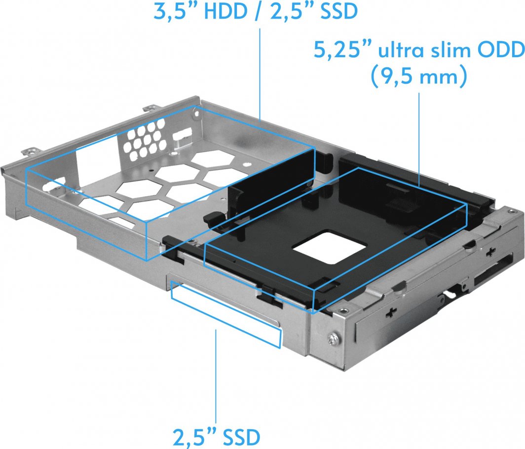 Kasë Chieftec Uni BE-10B-300, Small Form Factor