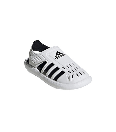 Sandale për fëmijë Adidas, e bardhë/e zezë