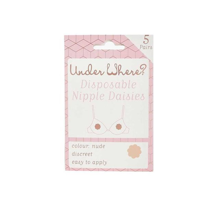 Under Where? Disposable Nipple Daisies