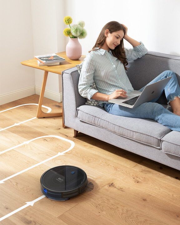 Fshesë robotike Anker Eufy Robovac G10, e zezë