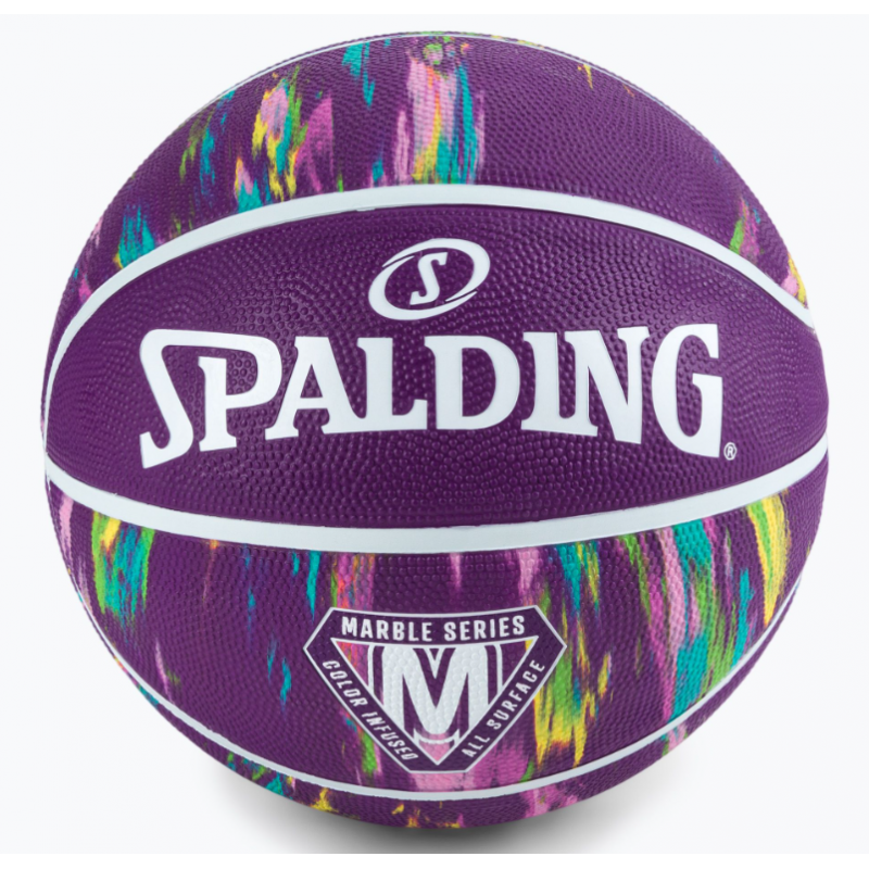 Top basketbolli Spalding, gomë, nr.6, vjollcë mermeri