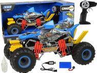 Makinë lodër me telekomandë Import leantoys Auto Terrain Shark, 2.4GHz, e kaltër