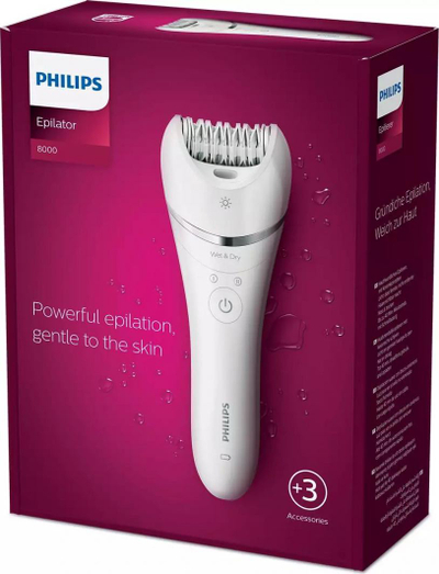 Depilator Philips Epilator, Series 8000 BRE700 / 00 