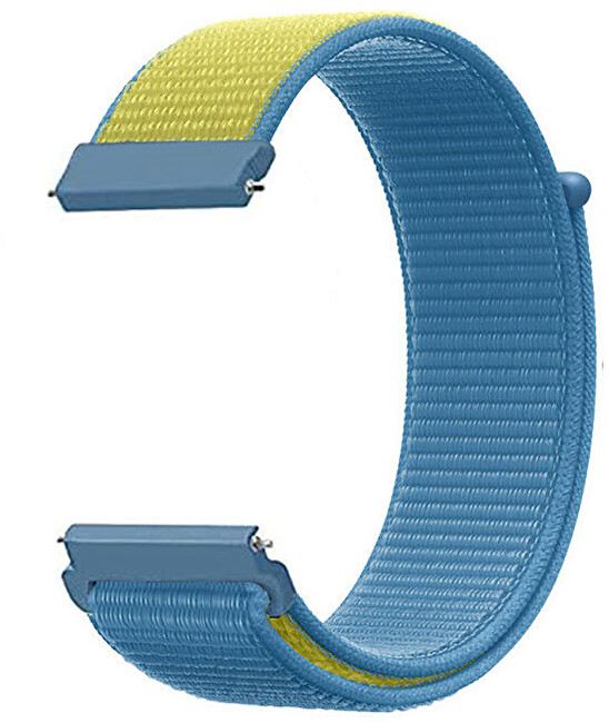 Rrip tekstili 4wrist për Samsung, i kaltër/gjelbër