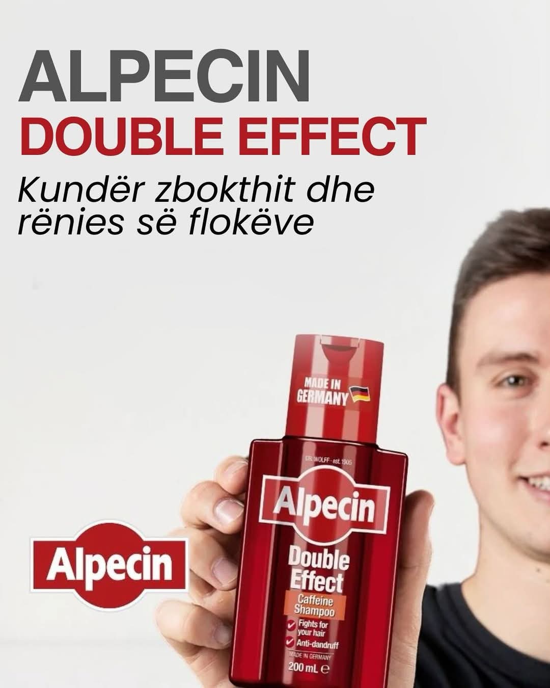 Alpecin Double Effect, 200ml  Efekt të dyfishtë