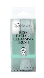 Brushë për pastrimin e fytyrës Alexandar Cosmetics SPA NATURAL, e gjelbër