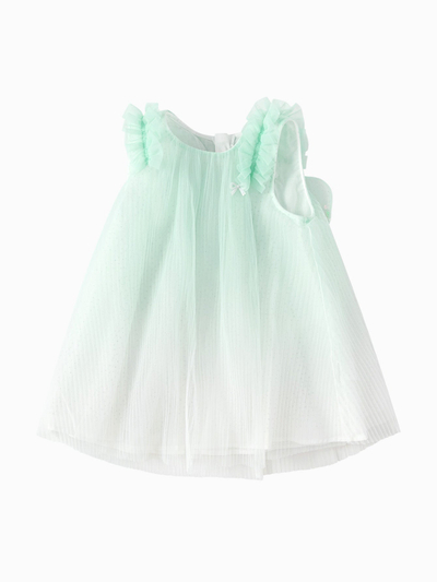 Fustan Mint Cloud Party