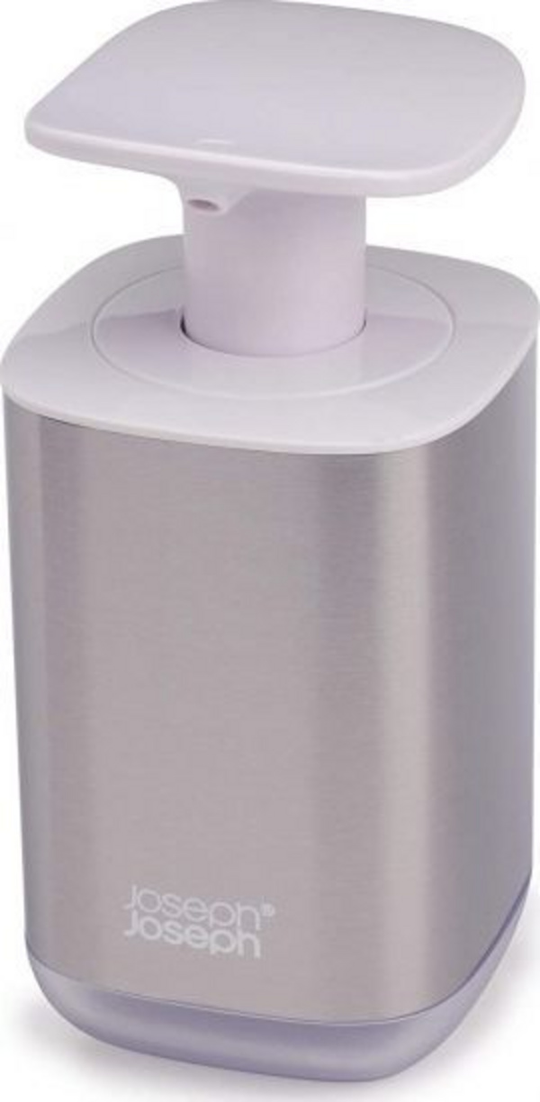 Shishe për sapun Presto, 350 ml, e argjendtë