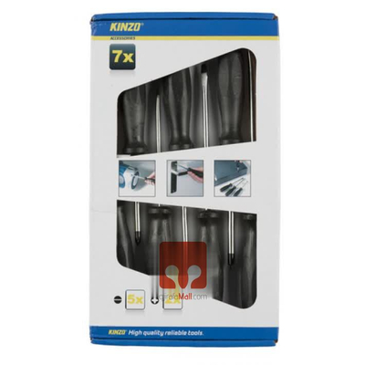 Set kaçavidash Kinzo, 7 copë