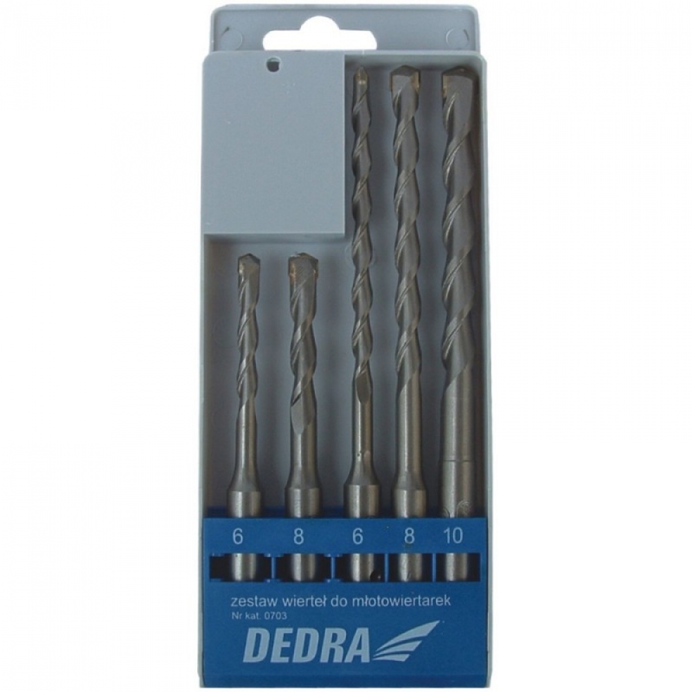 Set turjela Dedra (0703), 5 copë, të argjendta