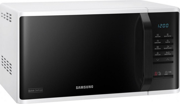 Furrë me mikrovalë Samsung, 800 W, e bardhë/zezë
