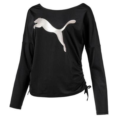 Bluzë për femra Puma, e zezë, S