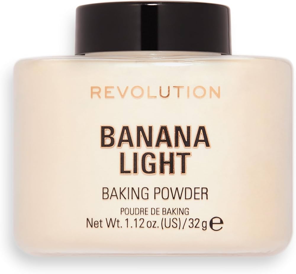 Pudër pluhur Revolution Banana Light Baking Powder, 32 g
