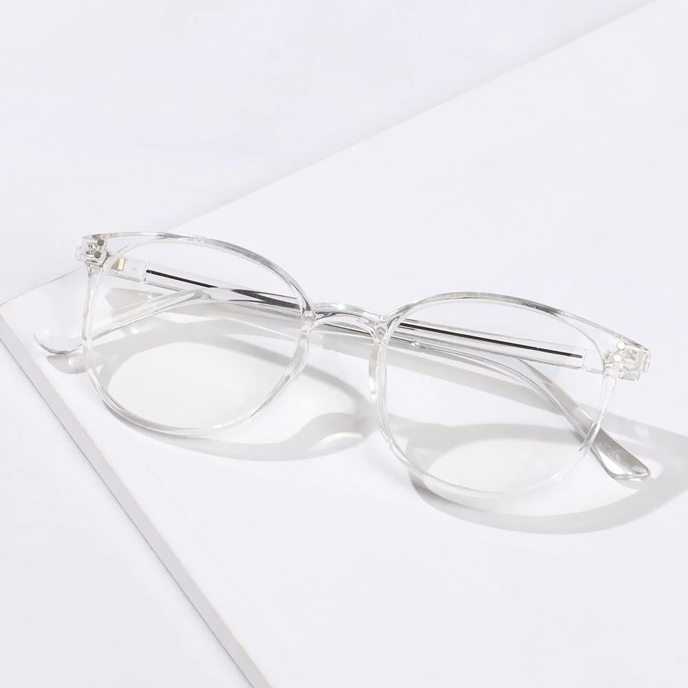 Syze elegante optike me dioptri 1.0, kornizë elastike, transparente