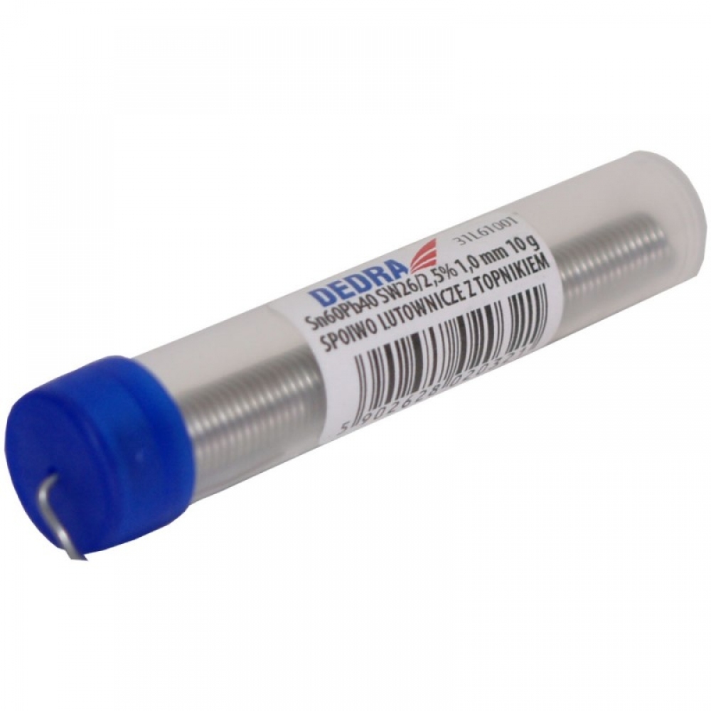 Mbushës për saldim Dedra 1.0mm vial 10g