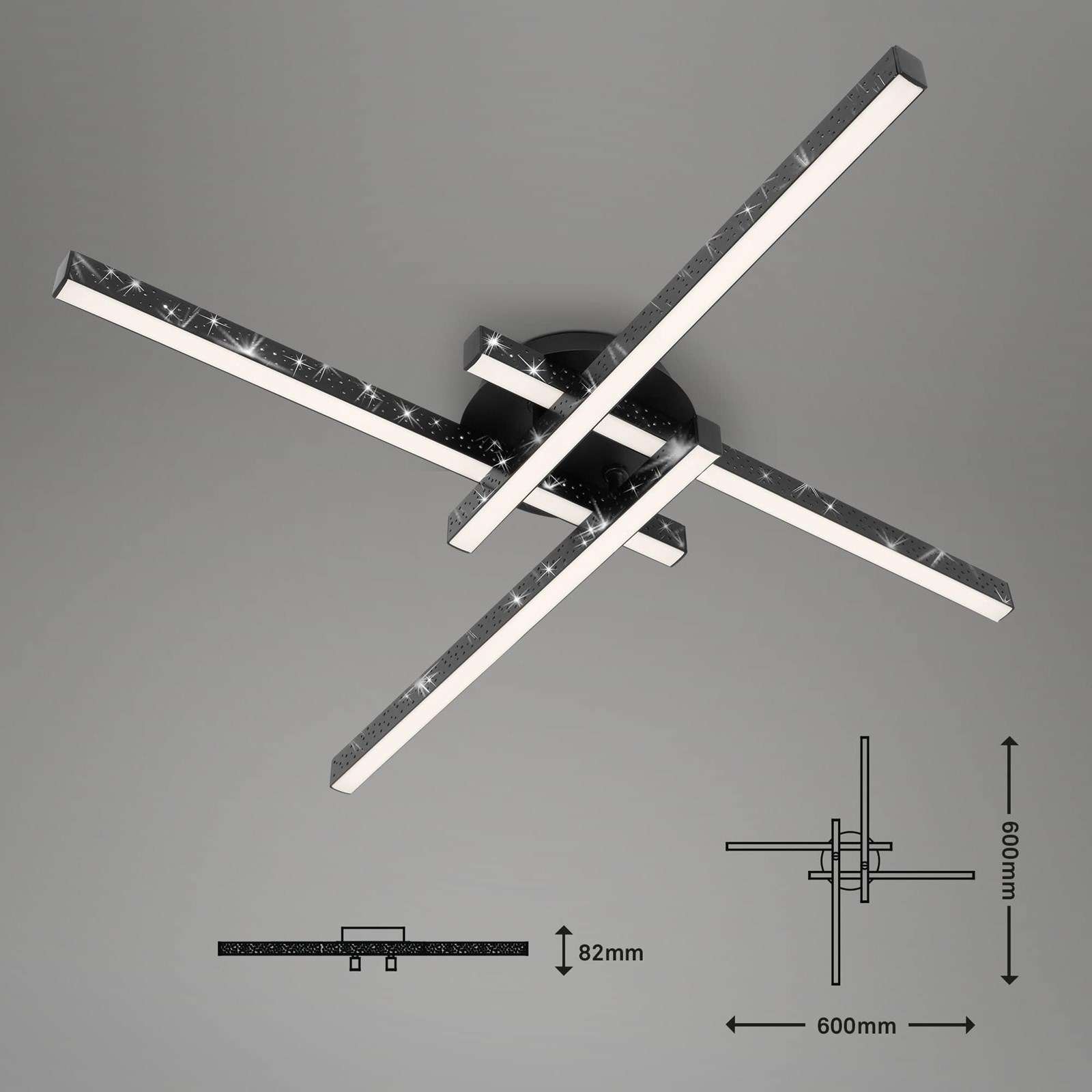 Ndriçues Briloner Led 60 cm, 21W, 2900lm, i zi
