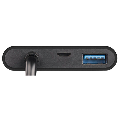 Konvertues Hama Multiport 4në1, 2x USB 3.1, HDMI dhe USB-C (data), 135729