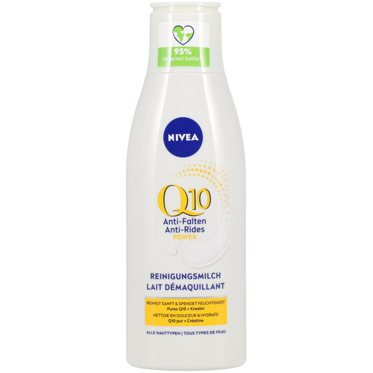 Pastrues për fytyrë Nivea Q10 Anti-Wrinkle Power All Skin Types, 200ml