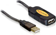 Delock USB 2.0 Активен Продолжителен Кабел, 10 m