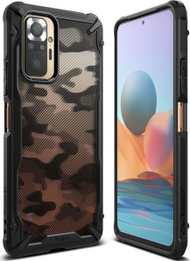 Kornizë mbrojtëse Ringke Fusion X Xiaomi Redmi Note 10 Pro Camo, e zezë Kornizë mbrojtëse Ringke Fusion X Xiaomi Redmi Note 10 Pro Camo, e zezë