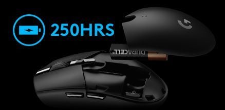 Глувче Logitech G305 Lightspeed, бело