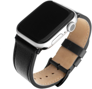 Rrip lëkure FIXED për Apple Watch 42/44 / 45mm, i zi Rrip lëkure FIXED për Apple Watch 42/44 / 45mm, i zi