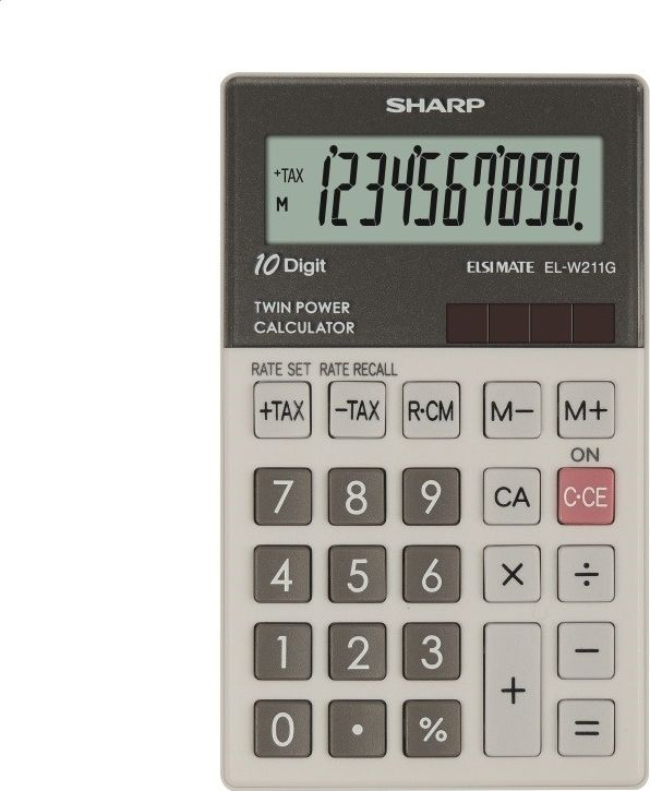 Kalkulator xhepi Sharp ELW211GGY, i hirtë