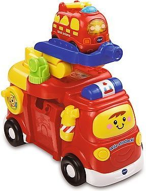 Lodër kamion i zjarrfikësve Vtech, i kuq