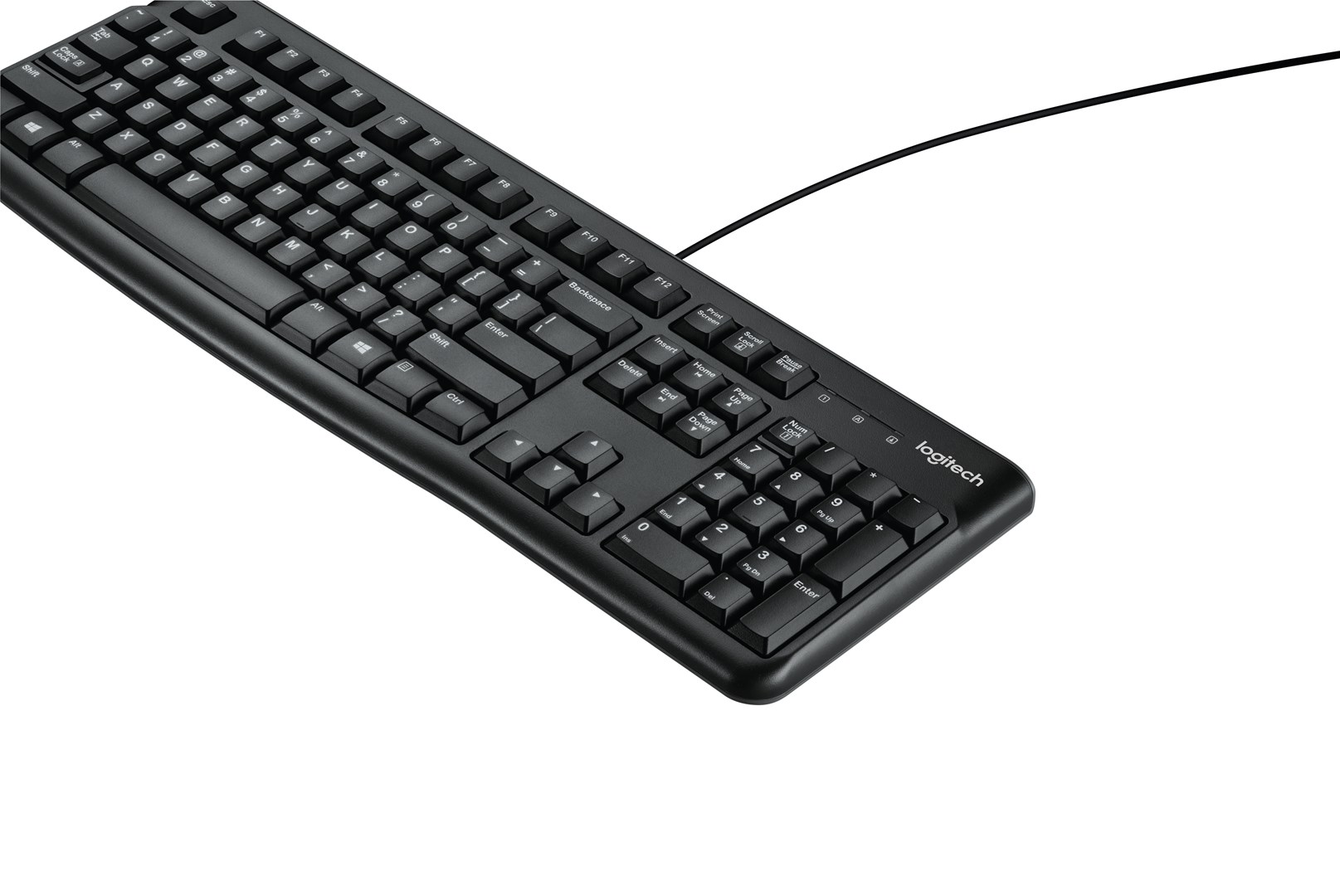 Logitech K120 USB тастатура, црна