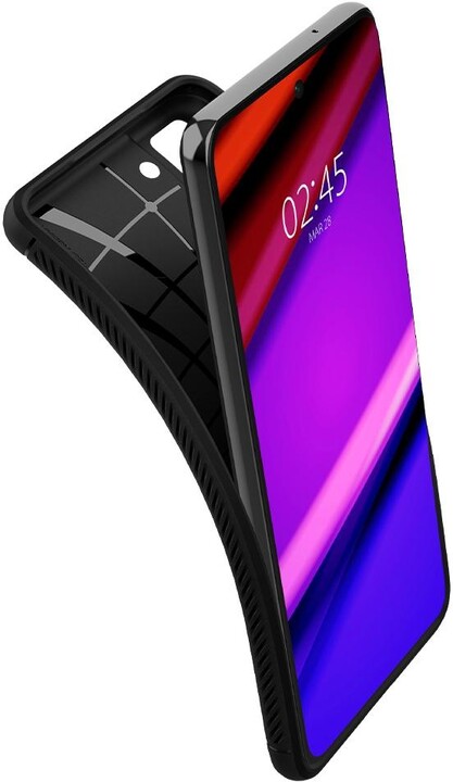 Маска Spigen Rugged Armor за Samsung Galaxy S21 FE 5G, црна боја