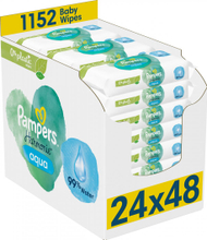 Peceta të lagura Pampers Harmonie Aqua 24x48 copë Peceta të lagura Pampers Harmonie Aqua 24x48 copë