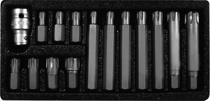 Set maja për kaçavidë Pro-Line, M6-M14, 18 copë
