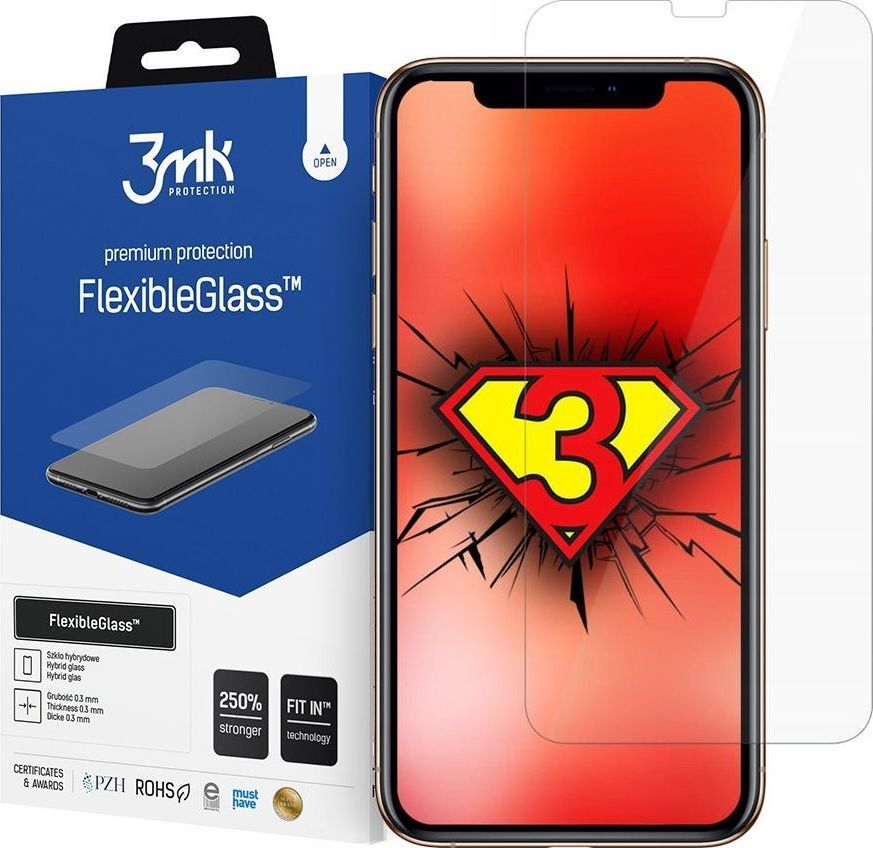Xham mbrojtës 3MK HYBRID për iPhone 12 Pro Max