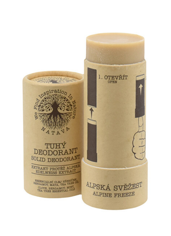 Deodorant i ngurtë Natava Alpine Freshness, 60 g