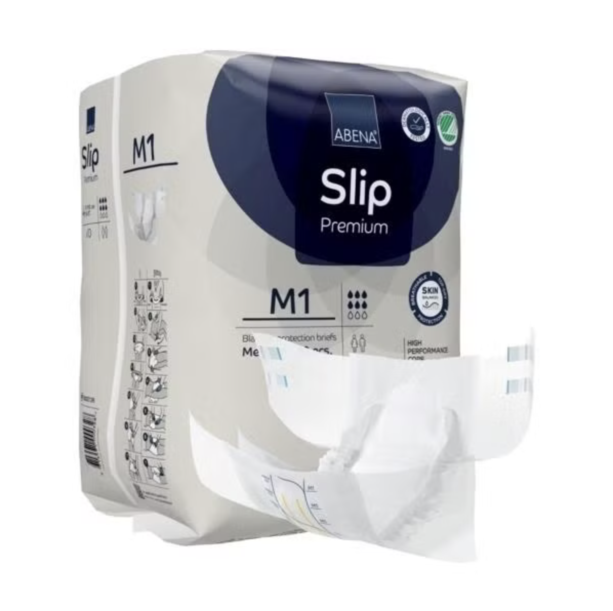 Pelena mbrojtëse për të rritur ABENA Slip Premium M1, 10 copë